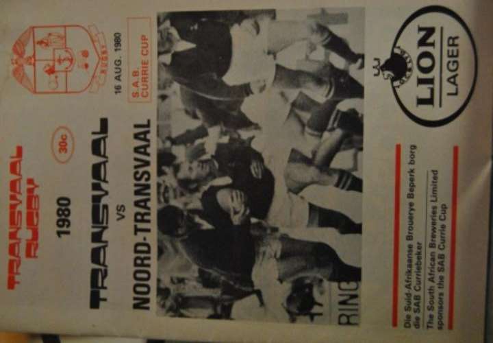 Programme Tvl vs N Tvl Ellispark 16/8/80