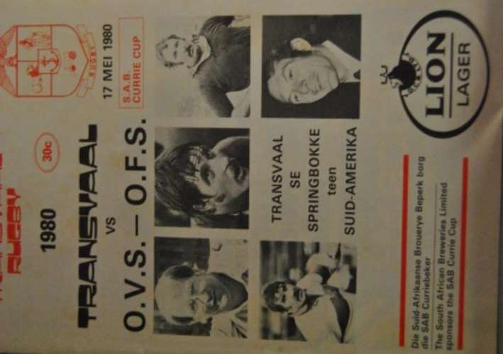Programme Tvl vs OFS Ellispark 17/5/80