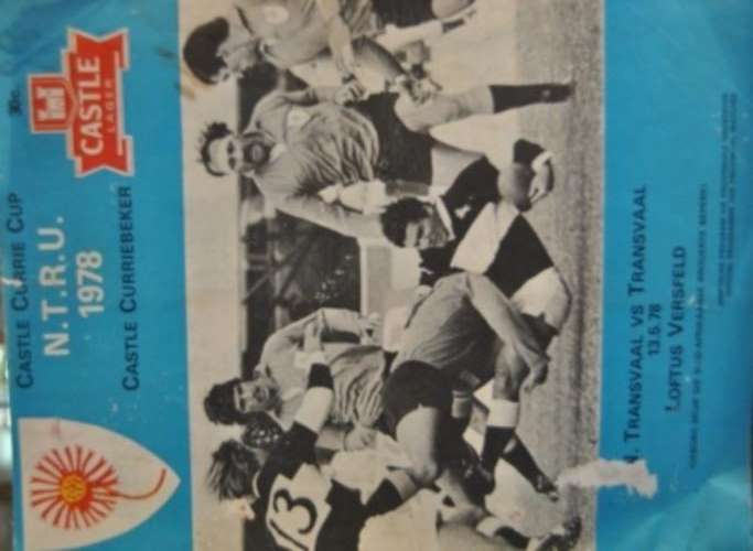 Programme N Tvl vs TVL 13/5/78 Loftus