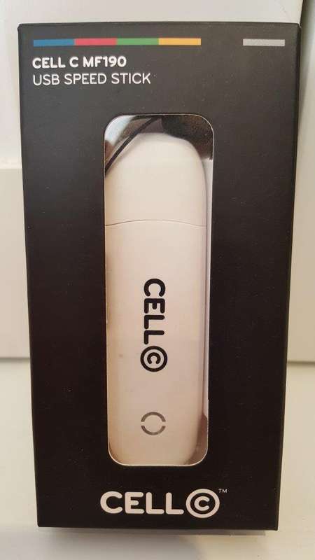 ZTE MF190 HSUPA 3G USB MODEM [CELL C, CAN BE UNLOCKED]