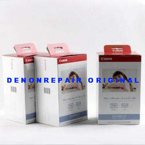 CANON SELPHY CP-800/900/910.etc Color Ink / Paper Set KP-108IP