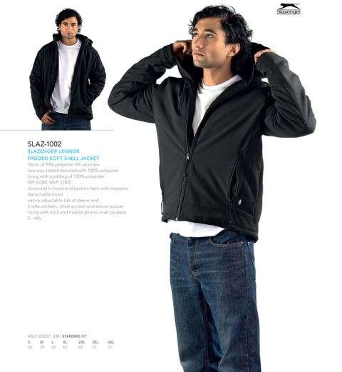 SLAZENGER - Padded Softshell Jacket - Buy Now Pay Later