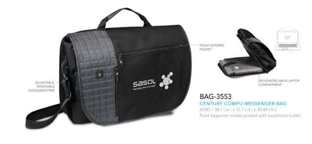 Century Compu-Messenger Laptop Bag - Buy Now Pay Later