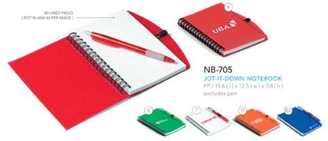 Jot-It-Down Notebook - Buy Now Pay Later