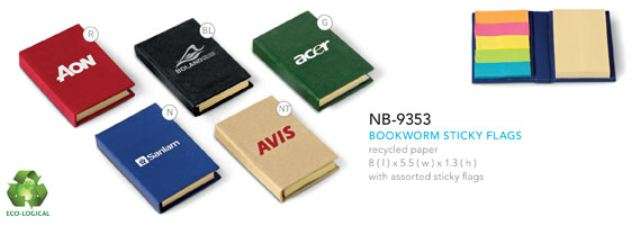 Bookworm Sticky Flags - Buy Now Pay Later