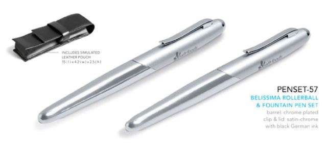 Belissima Rollerball & Fountain Pen Set - Buy Now Pay Later