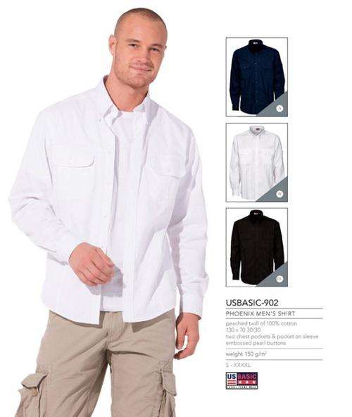 US Basic Phoenix Men's Shirt - Buy Now Pay Later