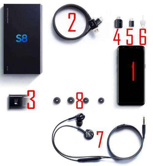 Samsung S8/S8+ battery pack PLUS box Accessories *brand New*