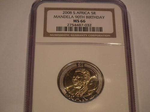 *****2008 90TH Birthday Mandela R5 Coin***** Start Bidding*****