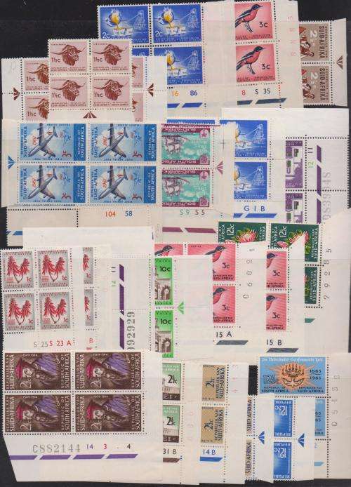 Mini-collection of 46 early RSA-controls - all in mint condition
