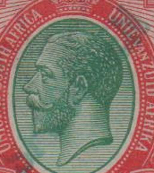 Very rare 1913-26 Union 1 Pd KGV specimen in mint-condition