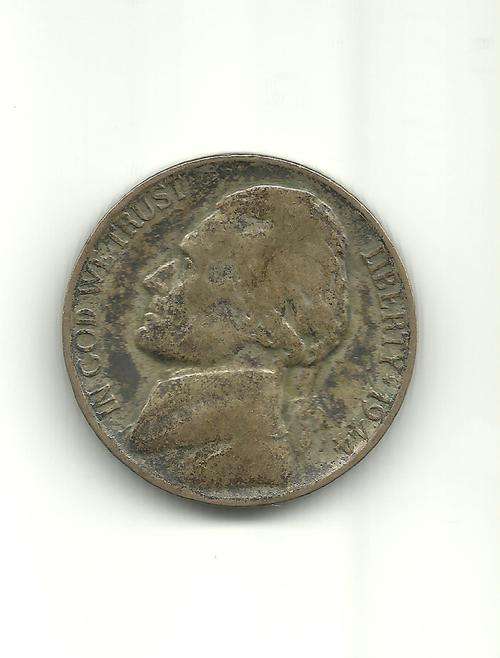 1944 FIVE CENT