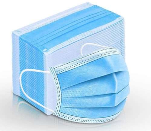 Face Mask - Disposable 3 - Ply (50 IN A BOX)