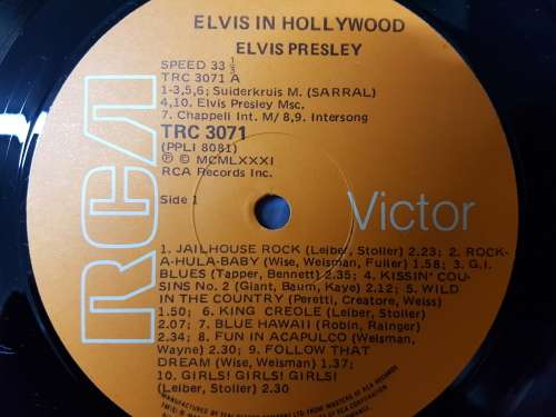 Elvis Presley - Elvis In Hollywood