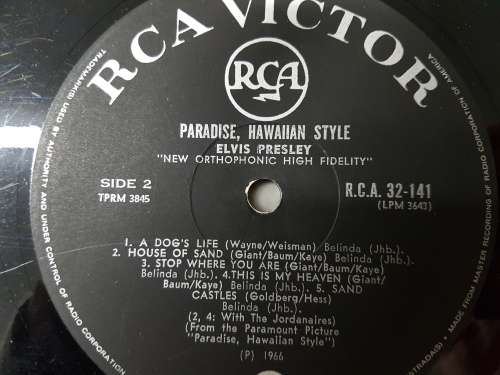 Elvis Presley- Paradise, Hawaiian Style
