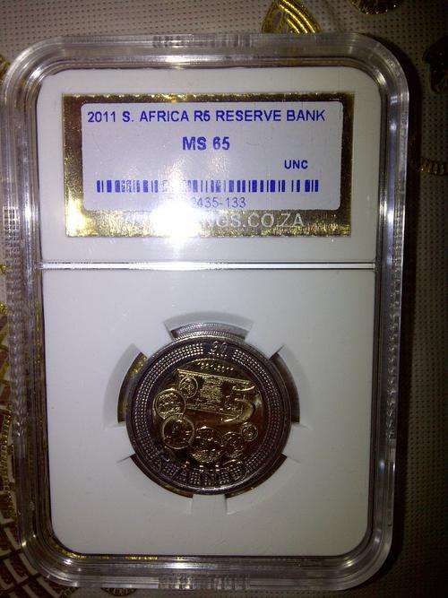 SANGS MS 65 - 90th ANNIVERSARY R5 COIN: JUST GRADED!!!