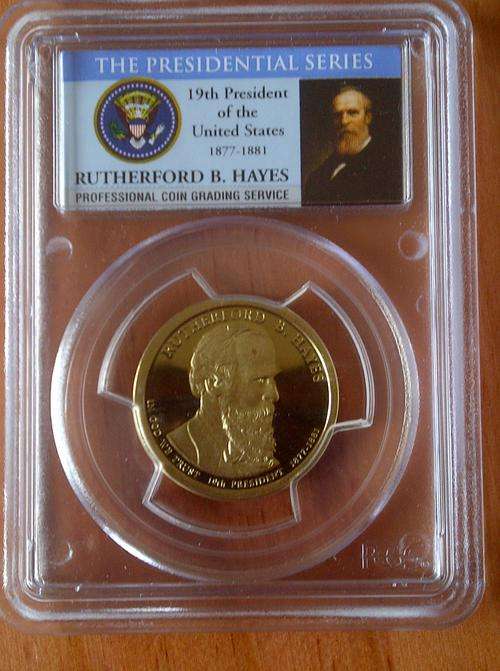 PF69: CERTIFIED PF 69 DEEP CAMEO  2011-S  DOLLAR - RUTHERFORD B. HAYES - 19th President of the USA!