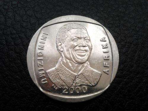 VERY RARE Mandela 2000 R5 - Smiley - AU. ENCAPSULATED.