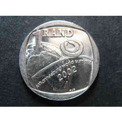 Rare Rare: 5 X 2002 R1.00 Johannesburg Summit Coin!! Have A Look!! Bid Per Coin!!