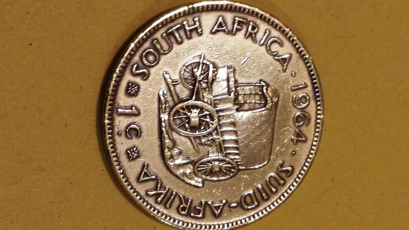 1964 RSA "EENDRAG MAAK MAG" 1c - IN GREAT CONDITION. Collector's item!