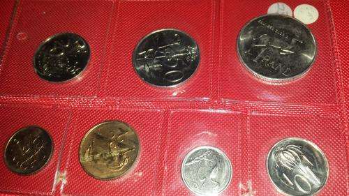 SEALED UNCIRCULATED SA MINT SET - 1986. COLLECTOR'S ITEM.