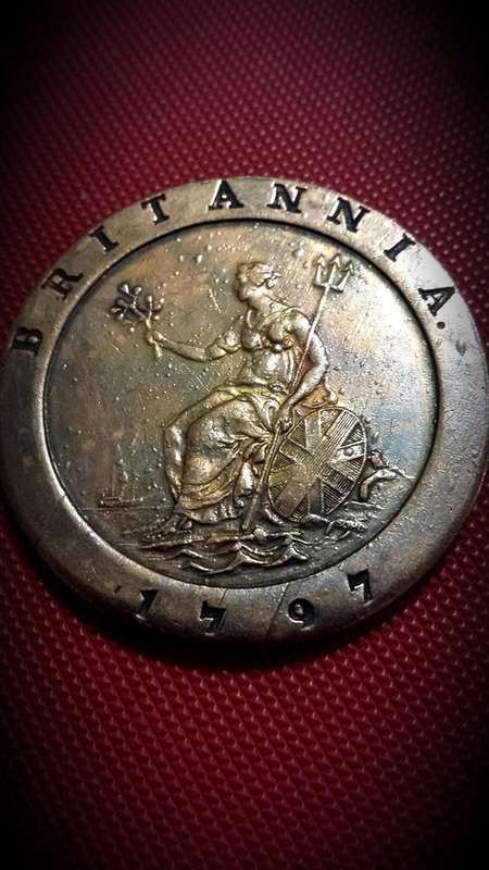 1797 JAN VAN RIEBEECK REPLICA TOKEN - BRITTANIA - ALMOST UNCIRCULATED!