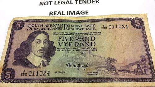 Well-kept TW de Jongh R5 NOTE: PREFIX F232 - 011024.