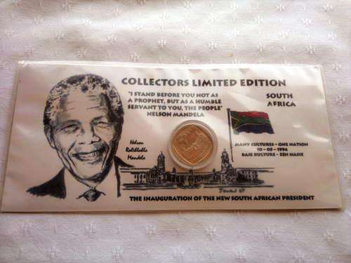 Collectors Limited Edition: 1994 Presidential Inauguration R5 Coin Pack!!! UNCIRCULATED!