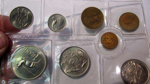 SEALED AS FROM SA MINT - 1978 SA Mint/UNC set - with 1/2 cent coin - SUPERB!