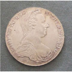 1780 MARIA THERESA THALER RESTRIKE - PURE SILVER.