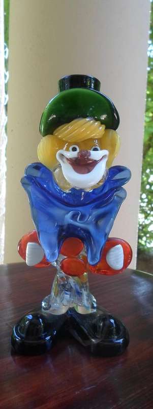 VINTAGE MURANO CLOWN HE IS CHEEKY EXCELLENT CONDITION