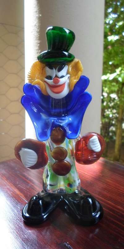 THE LAST OF THE VINTAGE MURANO CLOWNS