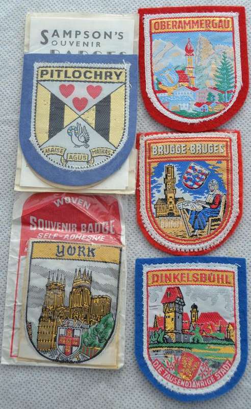 COLLECTION OF SOUVENIR BADGES