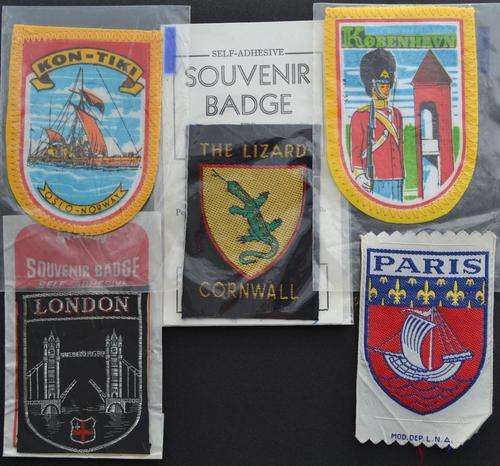 COLLECTION OF SOUVENIR BADGES