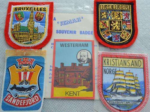 COLLECTION OF SOUVENIR BADGES