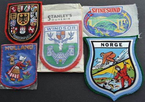 COLLECTION OF SOUVENIR BADGES