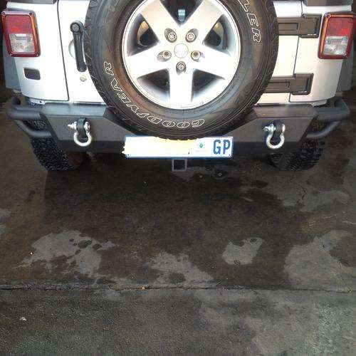 SMITTY DESIGN REPLACEMENT REAR BUMPER FOR JEEP WRANGLER