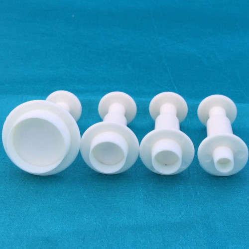Round Plunger Cutter 4pc