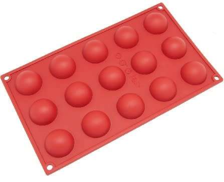 SPHERE SILICONE MOUD 15 CUP