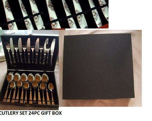 CUTLERY SET 24PC BOXED