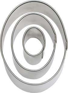 FONDANT METAL 3PC CUTOUT OCAL