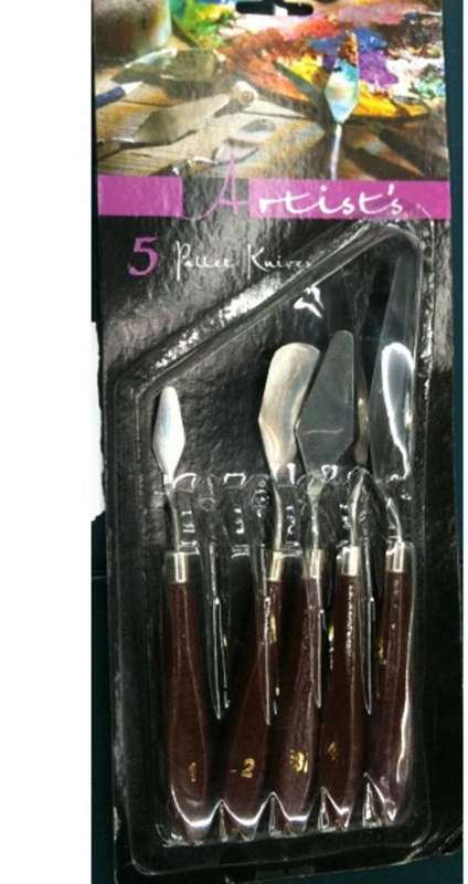 Fondant Pallet knife SET 5PC