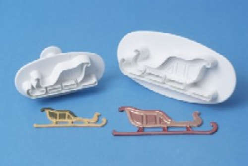 Fondant sleigh cutter