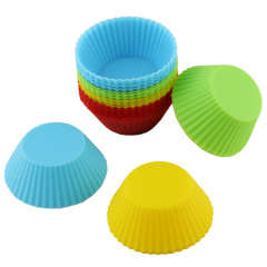 Silicone baking cups  ROUND   6PC