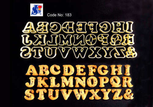 Cookie cutter Alphabet set