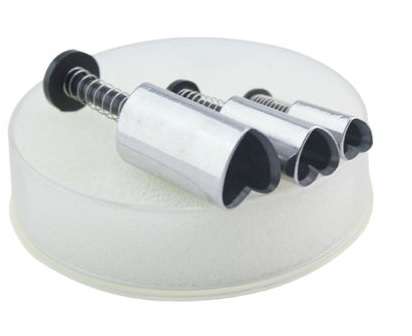 Fondant Hear ejector 3pc