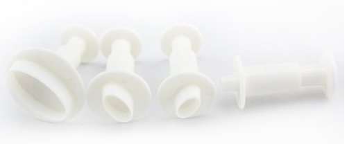 Fondant Oval ejector 3pc