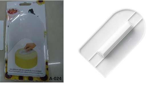 Fondant smoother rounded edges