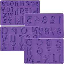 FONDANT ALPHABET MOULD