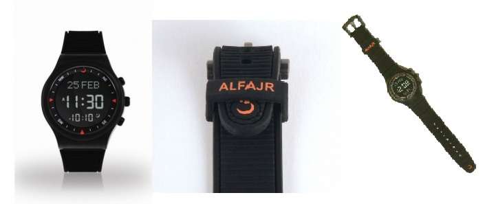 ALFAJR Youth Rubber Watch WY-16   *****FREE SHIPPING ******